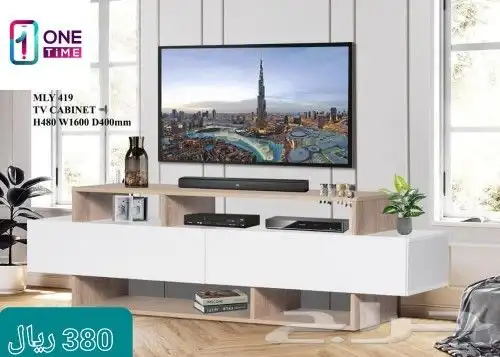 طاولات تلفاز عصرية خشبية 20
