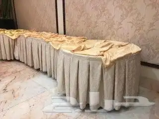 تلبيسة كراسي أفراح ومفارش طاولات 13