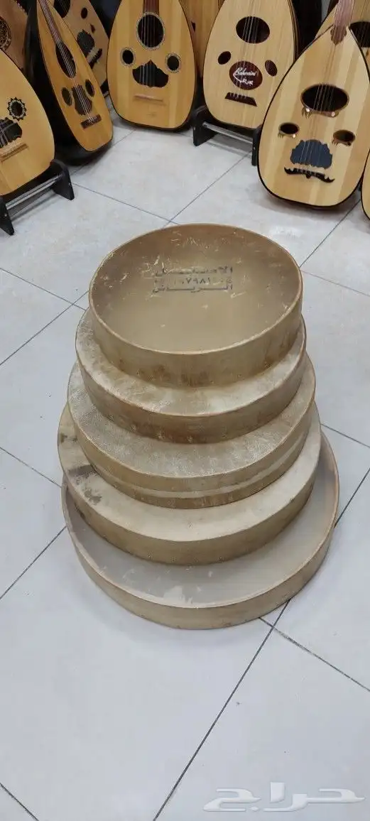 طيران ودفوف وطنية ربابه عود جيتار كمان اوتار 6