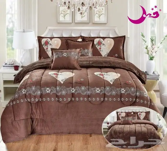 مفارش اطفال مفارش نفرين لباد فندقي مخدات 40