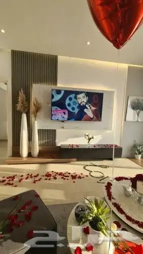 طاولات بلازما حديثه ومودرن واطقم 31