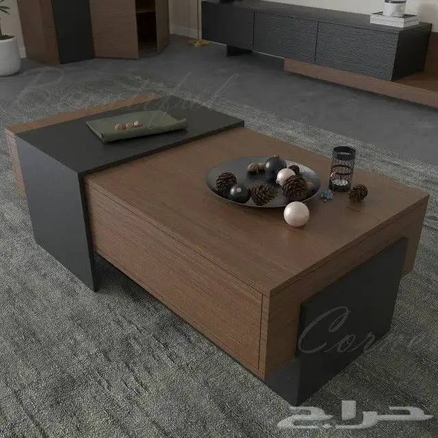 طقم طاوله تلفزيون وقهوة وركن قهوة 17