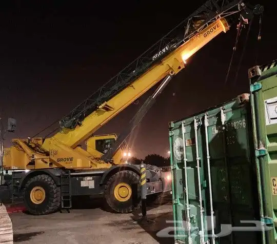 لتأجير الكرينات والرافعات الشوكية لتحميل وتنز 6