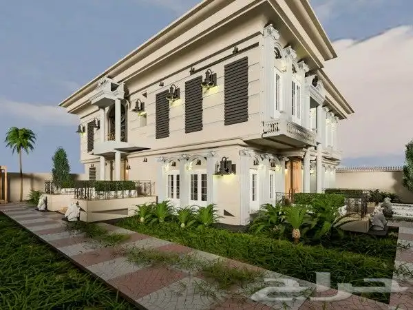 مصمم-واجهات-تصميم واجهات-تصميم معماري-فلل-حجر 19