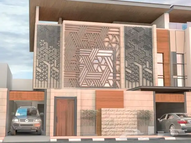 مصمم-واجهات-تصميم واجهات-تصميم معماري-فلل-حجر 8