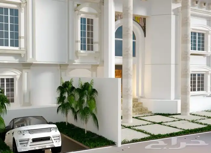 مصمم-واجهات-تصميم واجهات-تصميم معماري-فلل-حجر 21