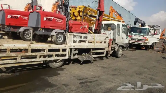 لتأجير الكرينات والرافعات الشوكية لتحميل وتنز 12