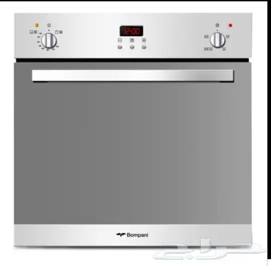 فرن 60 بومباني غاز ديجتال ايطالي بمروحه توزيع حراره 0