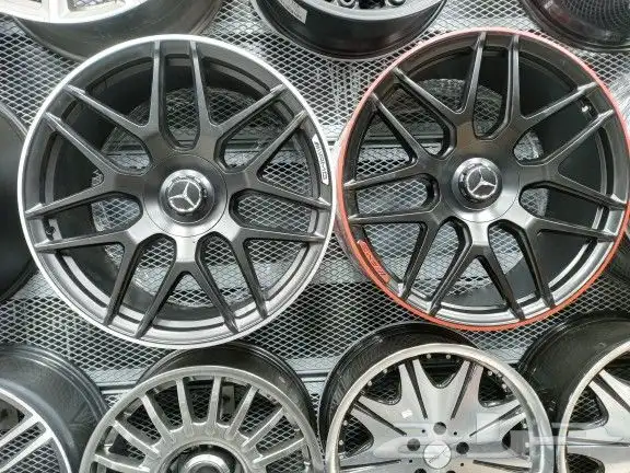 جنوط مرسديس جي كلس مقاس 22 موديل 2021 12