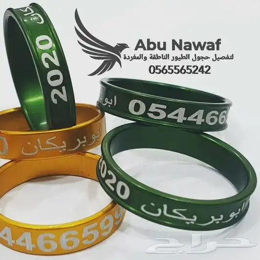 حجول قلايد فتخات حلق اطواق حمام ببغاء كنيور 13