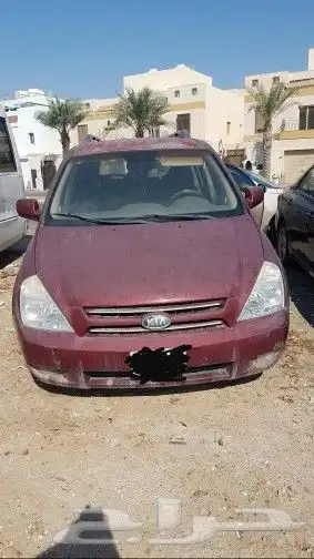 كيا كرنفال 2008 للبيع قطع تشليح فقط 6