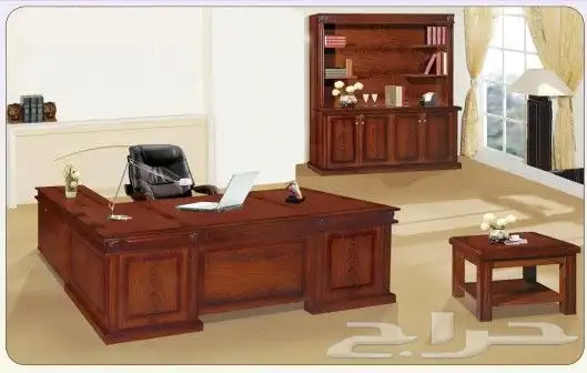 مكتبي مودرن  فخم  توصيل وتركيب  مكتب  مكاتب ك 3