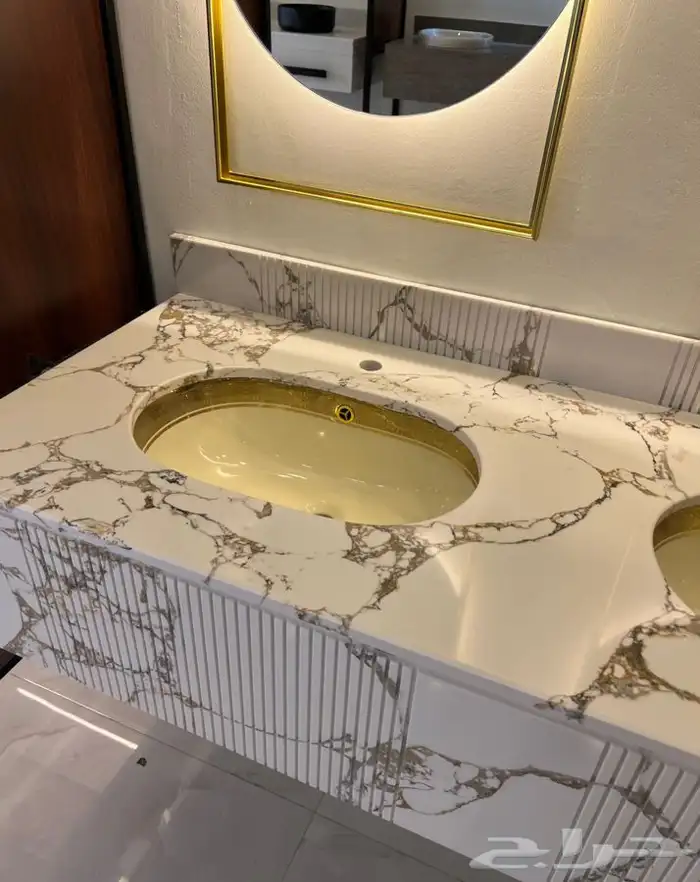 مغاسل ديكور رخام طبيعي صناعي 37