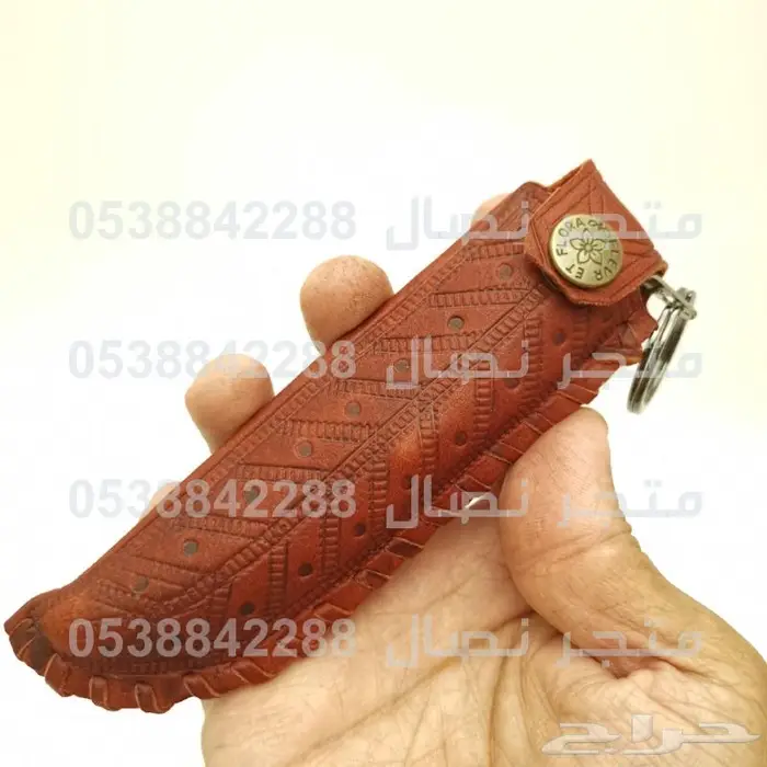 جراب سكين مطوية أوريكس جلد طبيعي 7