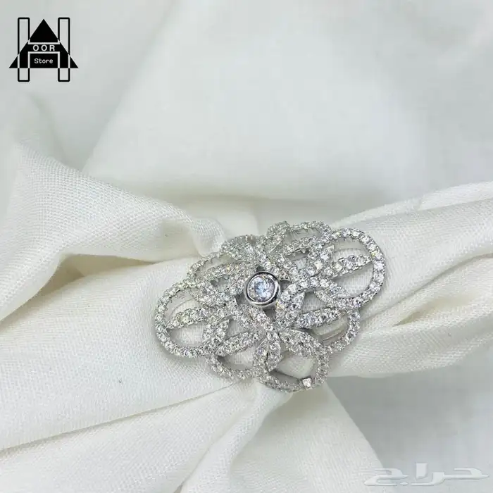 خواتم فضة ( Silver ) نسائية عيار 925 مع عروض خاصة 80