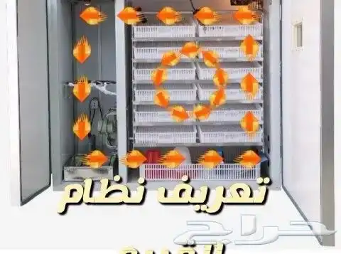 فقاسات سعة 1584 نظام القريه ب 3 مراوح المطورة 1
