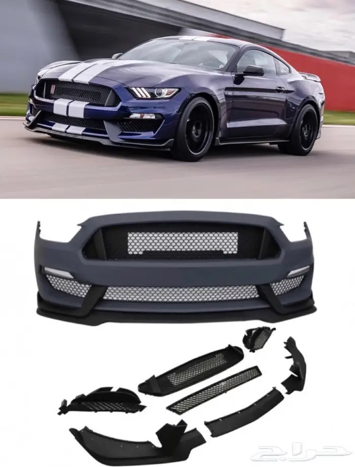 صدام موستنق GT350 2018-2021 0