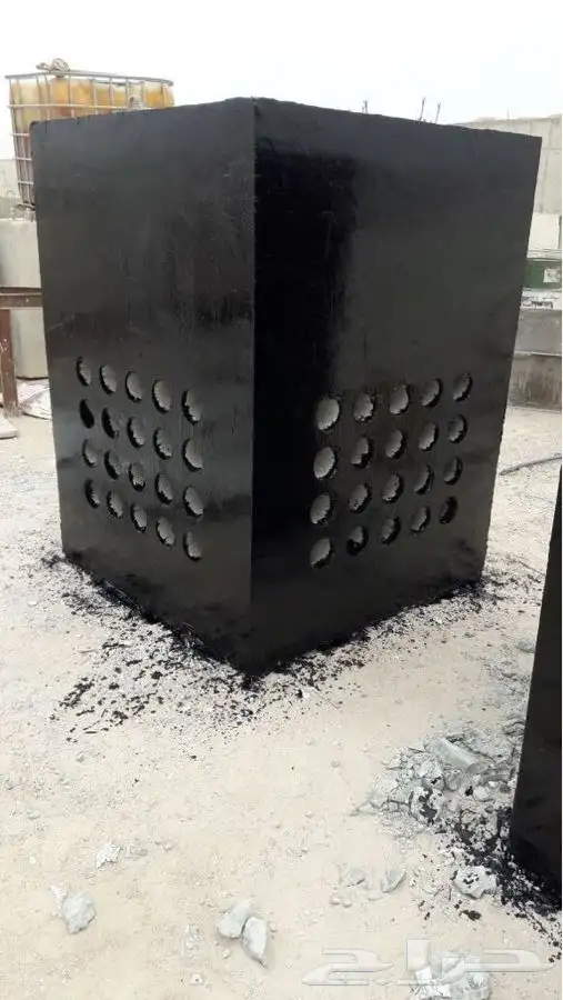 صبات حواجز خرسانية غرف تفتيش 26