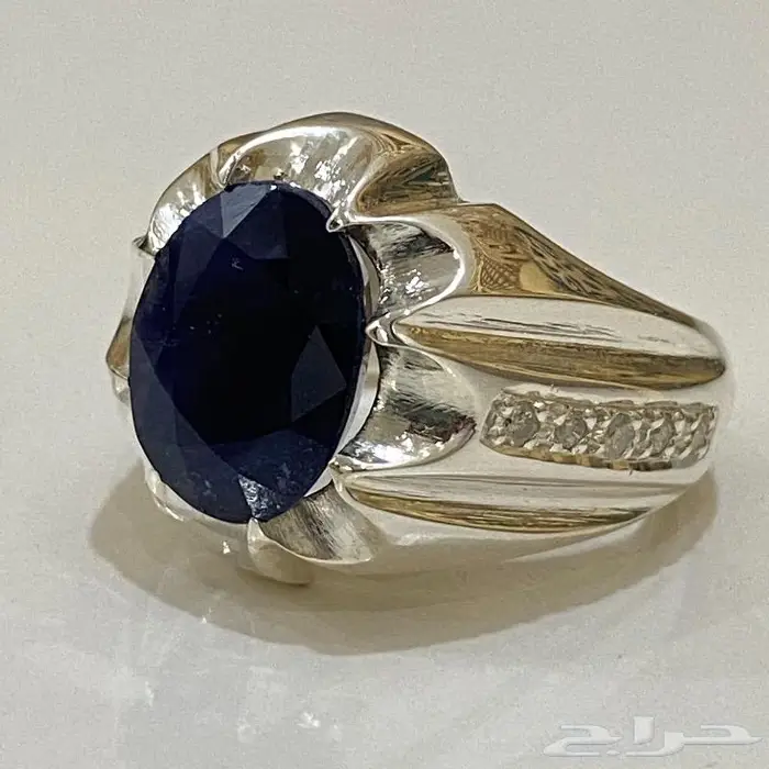 خاتم الزفير الافريقي الملكي مرصع بالالماس 6