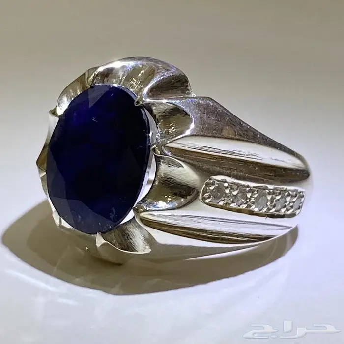 خاتم الزفير الافريقي الملكي مرصع بالالماس 9