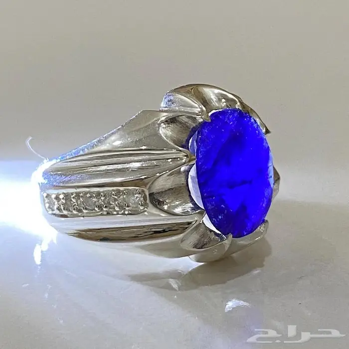 خاتم الزفير الافريقي الملكي مرصع بالالماس 1