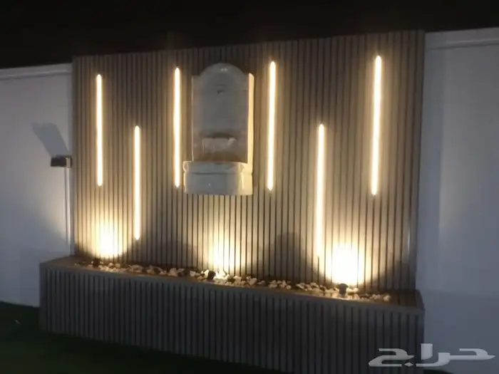 نوافير شلالات عشب 2