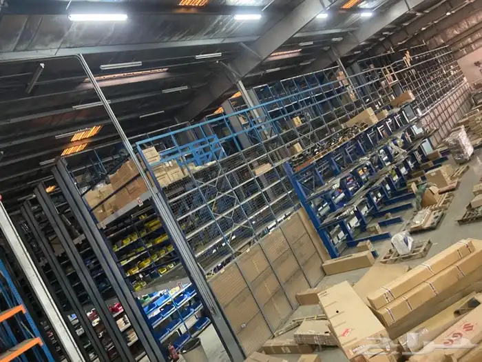 رفوف مستودعات قطع غيار 24