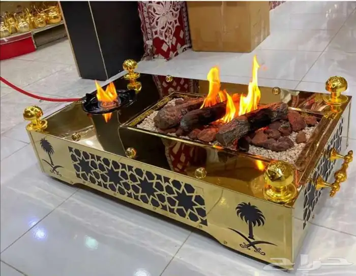 منقل م ستيل خارجي موقد شبة نار   نار فخامة 5