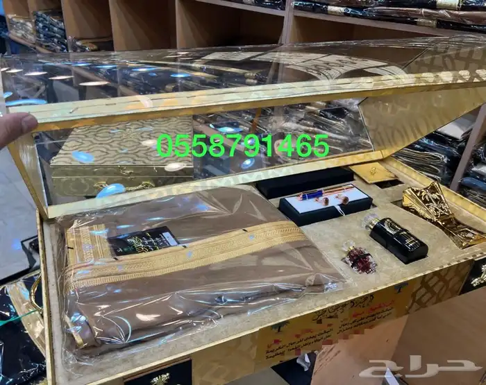 صندوق سيف ترقية تقاعد بشت زواج طقم هدية منزل جديد درع 16