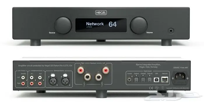 أوديوفايل أمبليفاير هيجيل Hegel مضخم ستريو Stereo Amplifier 2