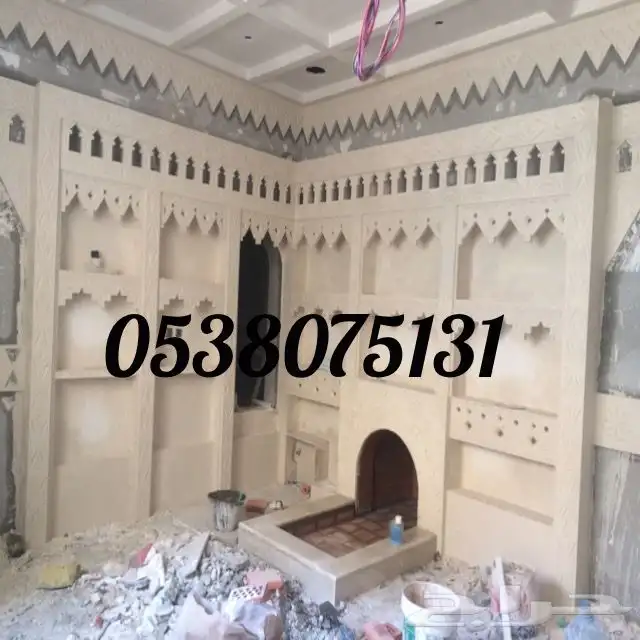 ديكورت جبس شعبيه ديكور وجار جبس ديكور جص ديكور جبص 21