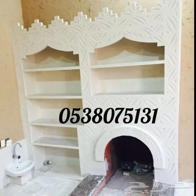 ديكورت جبس شعبيه ديكور وجار جبس ديكور جص ديكور جبص 18