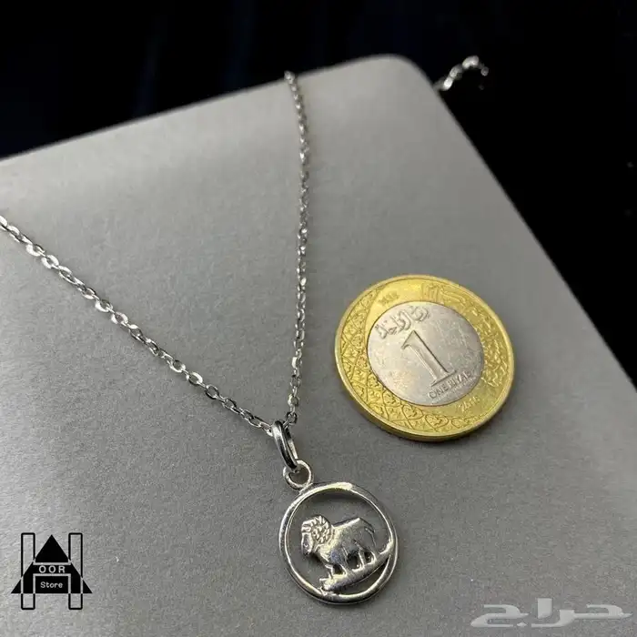 سلاسل فضه مع تعاليق ناعمة وراقية عيار 925تبدأ من 50 ريال 38