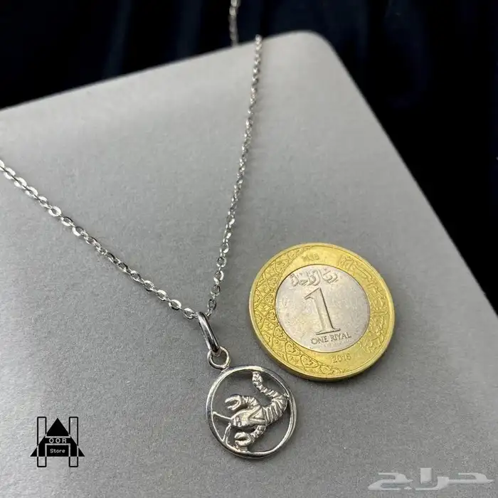 سلاسل فضه مع تعاليق ناعمة وراقية عيار 925تبدأ من 50 ريال 36