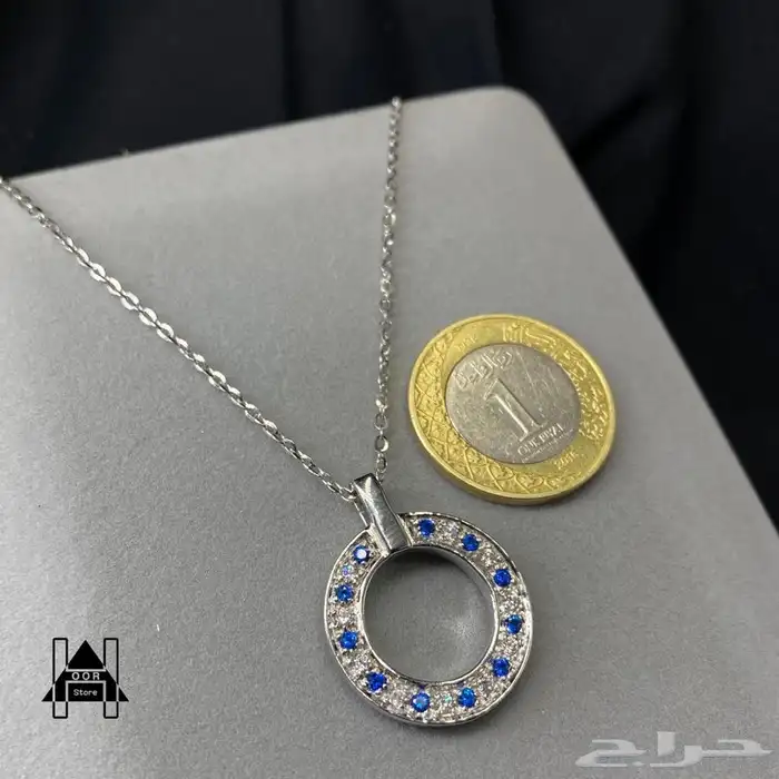 سلاسل فضه مع تعاليق ناعمة وراقية عيار 925تبدأ من 50 ريال 20