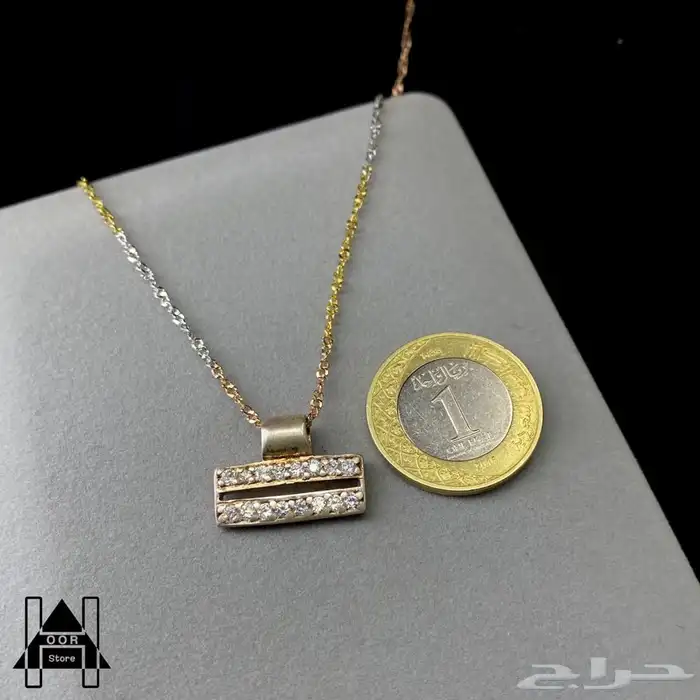 سلاسل فضه مع تعاليق ناعمة وراقية عيار 925تبدأ من 50 ريال 41