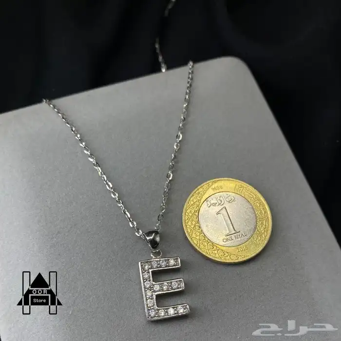 سلاسل فضه مع تعاليق ناعمة وراقية عيار 925تبدأ من 50 ريال 2