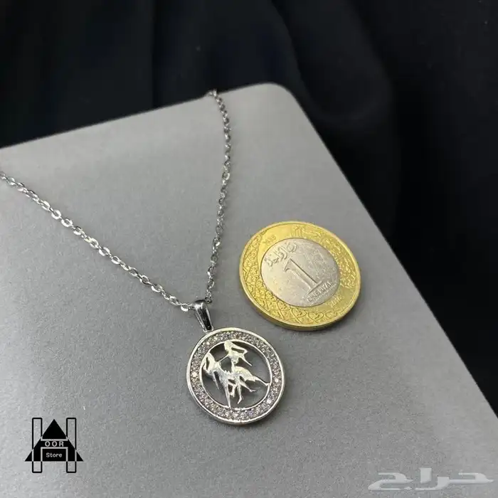 سلاسل فضه مع تعاليق ناعمة وراقية عيار 925تبدأ من 50 ريال 23