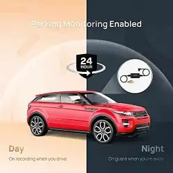 داش كام شاومي A500S كامره أمامية وخلفيه 70mai 4