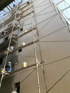 معلم واجهات خارجيه كسر رخام ولياسه ملونه 17