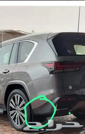 نسافات جيب لكزس 2022 امامية وخلفية 1