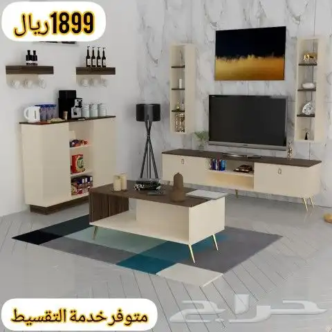 طاولات تلفزيون وخدمة وركن قهوة 12