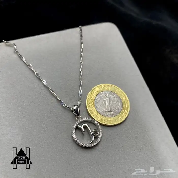 سلاسل فضه مع تعاليق ناعمة وراقية عيار 925تبدأ من 50 ريال 74