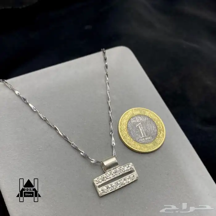 سلاسل فضه مع تعاليق ناعمة وراقية عيار 925تبدأ من 50 ريال 69