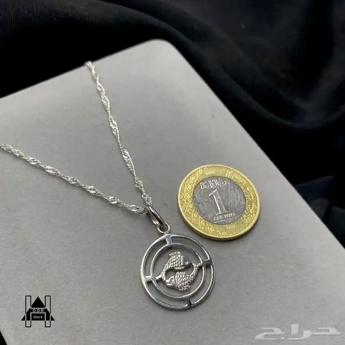 سلاسل فضه مع تعاليق ناعمة وراقية عيار 925تبدأ من 50 ريال 64