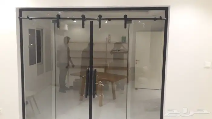 شور زجاج سكريت سحاب اكسسوارات اسود 0