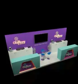 تصميم وتنفيذ بوثات ومعارض 22