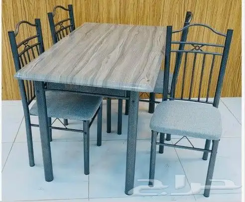طاولات منزليه رخام ماليزي مع استيل 22