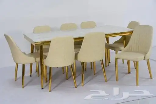 طاولات منزليه رخام ماليزي مع استيل 11