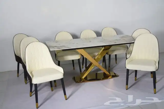 طاولات منزليه رخام ماليزي مع استيل 5